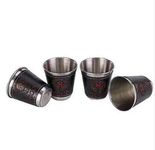 Bicchieri shot CCCP in acciaio inossidabile
