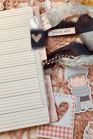 Álbum de fotos hecho a mano