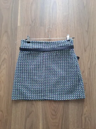 Minifalda con cinturón