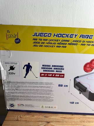 Juego Air Hockey Tachan 14-17 años
