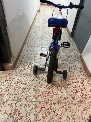 Bicicleta infantil azul 12 pulgadas