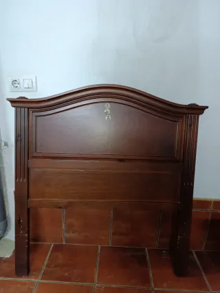 Cabecero de cama de madera Maciza