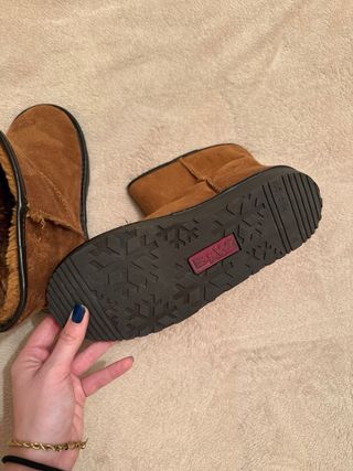Botas estilo UGG marrones