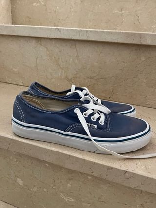 Zapatillas Vans Azul Talla 37