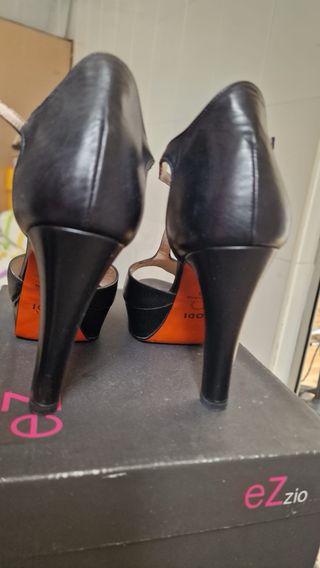 Tacchi Lodi Taglia 38 Nero