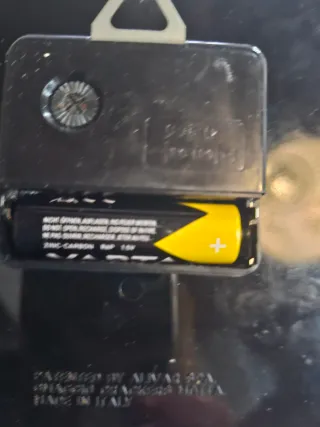 Orologio da parete Lancetti Time anni '80