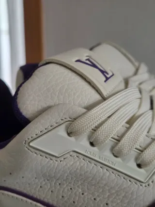 Louis Vuitton LV 54 Zapatillas Morado Blanco