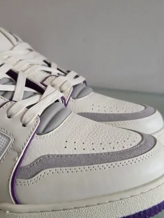 Louis Vuitton LV 54 Zapatillas Morado Blanco