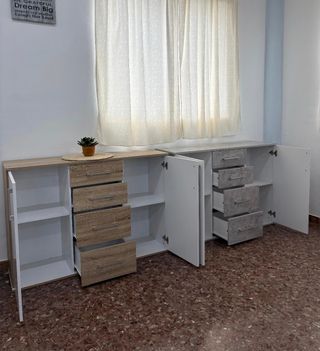 Aparador Joana 2 Puertas 4 Cajones