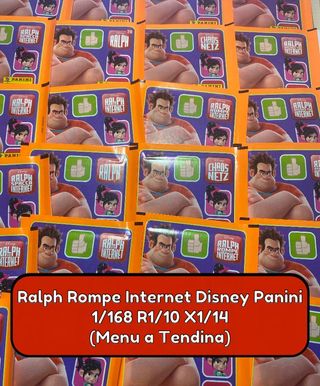Ralph Rompe Internet Disney Panini 1/168