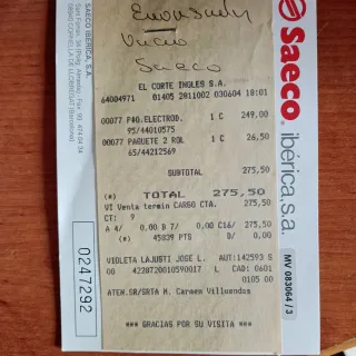 Envasadora al vacío Saeco Genius