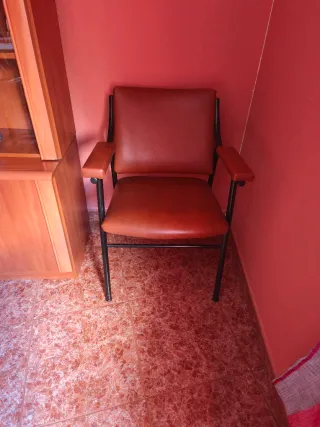 Sillón de piel