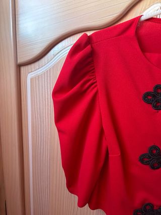 Conjunto top y pantalón rojo