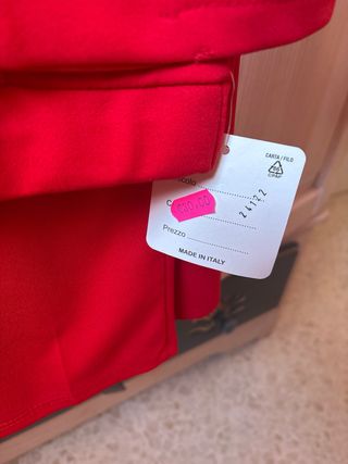 Conjunto top y pantalón rojo