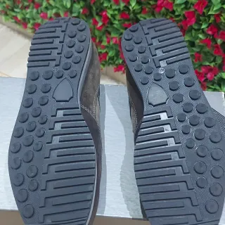 Scarpe Uomo NeroGiardini Camoscio Blu/Marrone