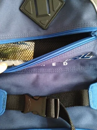 Mochila Rip Curl azul y gris