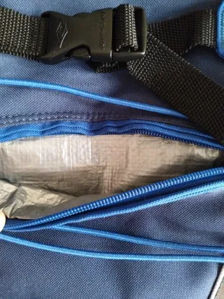 Mochila Rip Curl azul y gris