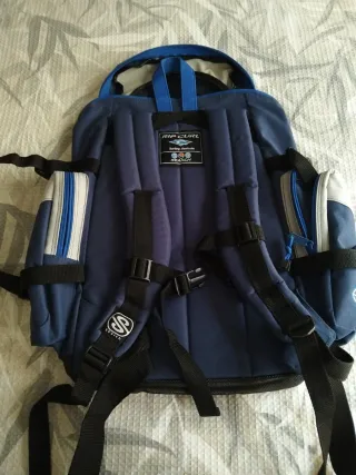 Mochila Rip Curl azul y gris