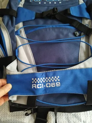 Mochila Rip Curl azul y gris