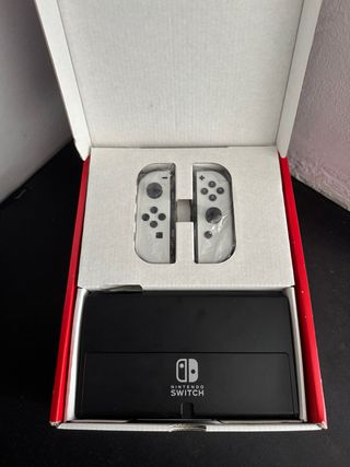 Nintendo Switch OLED Blanca