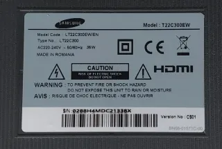 Monitor Samsung T22C300EW 22" PARA PIEZAS