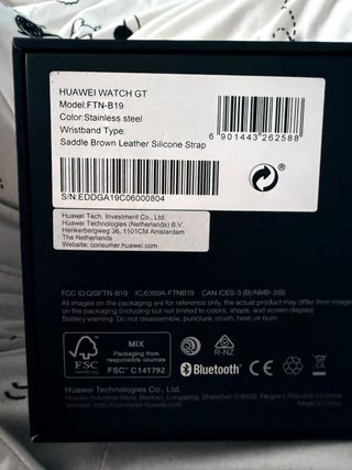 Huawei Watch GT 46mm Marrón/Plata