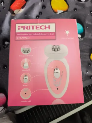 Depiladora Pritech Recargable 2 en 1