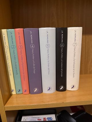 Coleccion 7 libros harry potter