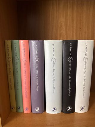 Coleccion 7 libros harry potter