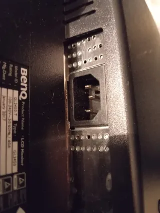 Monitor LCD BenQ Negro/Morado