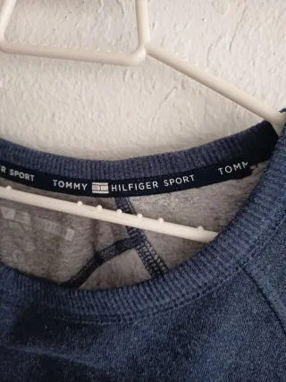 Sudadera Tommy Hilfiger Mujer T.M Azul