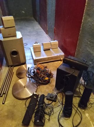 Home Cinema Hercules 2.1 Negro/Plata