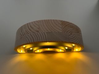 Lampada arcobaleno artigianale Pepu