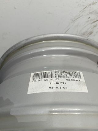 Juego de llanta de Porsche Macan S de 18 pulgadas