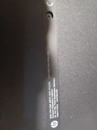 Ordenador portátil HP Beige/Negro