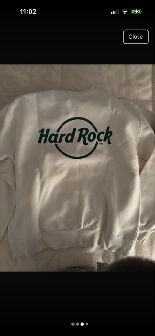 Hard Rock Cafe Sweatshirt Branco