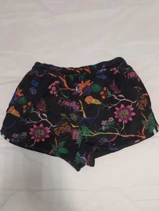 Pantalón corto Adidas negro multicolor