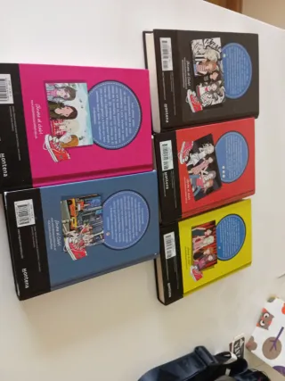 Libros Zapatillas Rojas. 1.2.3.5.10