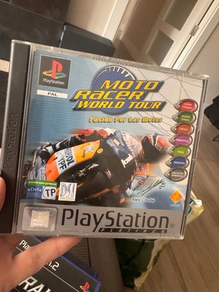 Consola PS2 Azul con Mandos y Juegos