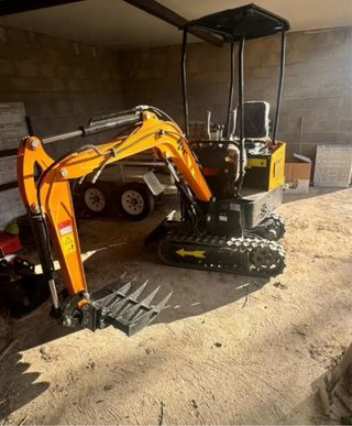 Miniexcavadora KV12 Se transporta a toda españa