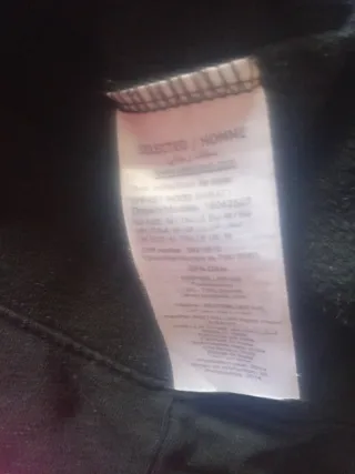 Sudadera Selected Negra Talla M