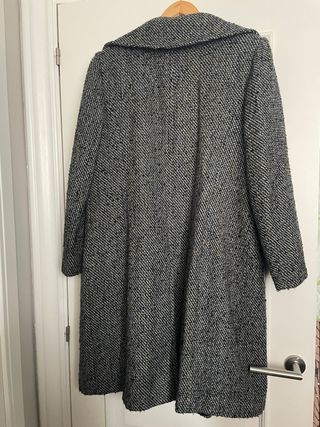 Abrigo largo lana XXL
