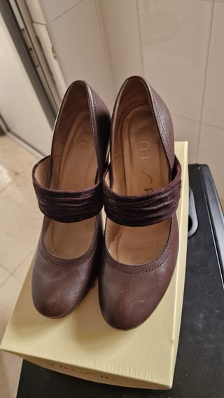 Tacchi Unisa Marroni Taglia 38