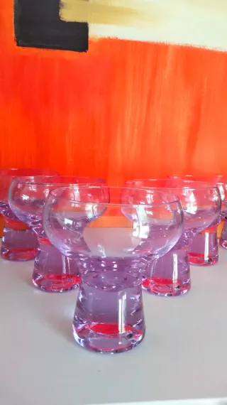 6 coppe Alessandrite anni 70 vintage