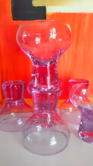 6 coppe Alessandrite anni 70 vintage