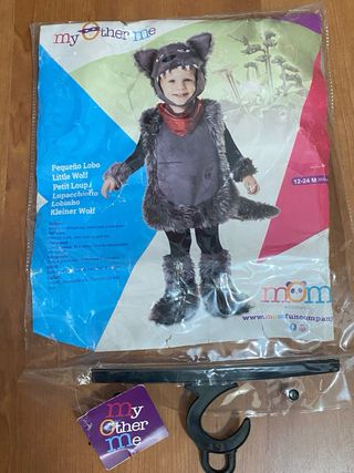 Disfraz Lobo Bebé 12-24 Meses