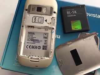 Nokia C7 Plata y Negro