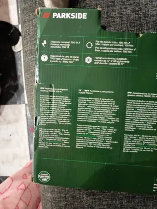 Atornilladora de impacto eléctrica Parkside