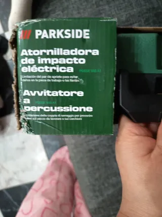 Atornilladora de impacto eléctrica Parkside