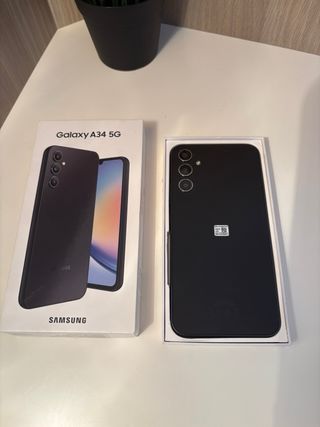 Samsung Galaxy A34 5G Negro 256GB